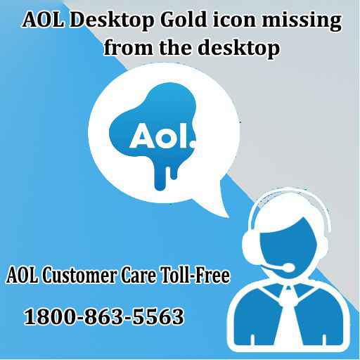 Aol Desktop Gold Icon Missing From The Desktop