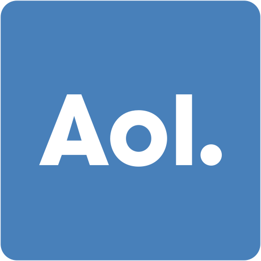 Aol Flat Icon