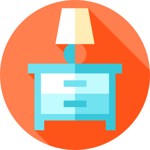 Bedside Table, L Furniture, Furniture And Household, Drawer Icon