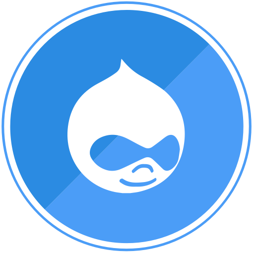 Cms, Drupal, Internet, Template Icon