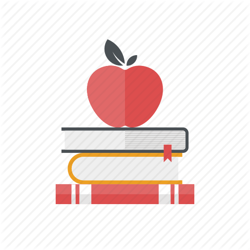 Apple, Book, Education, Knowledge, Learn, School, Study Icon