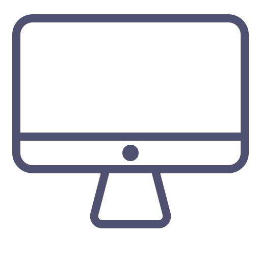 Computer, Monitor, Imac, Display, Apple, Desktop, Mac Icon Icon