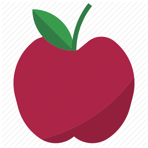 Apple, Fruit, Nature Icon