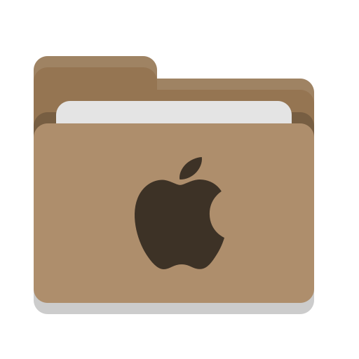 Folder, Brown, Apple Icon Free Of Papirus Places