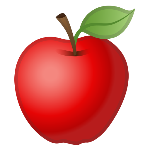 Red Apple Icon Noto Emoji Food Drink Iconset Google