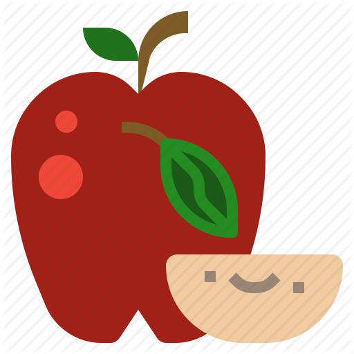 Apple, Diet, Food, Fruit, Vegetarian Icon