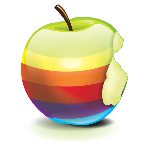 Rainbow Apple Ad Colors Of The Rainbow Apple