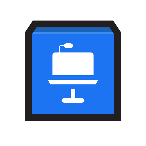 Apple Keynote Icon Flat Strokes App Iconset Hopstarter