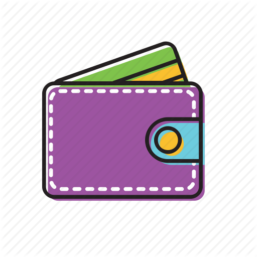 Leather Wallet, Money, Wallet Icon