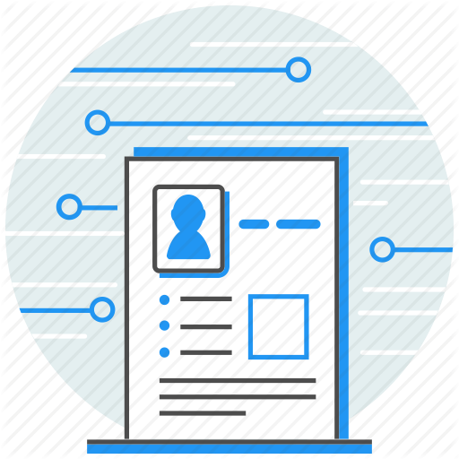 Application, Form, Online, Personal, Portfolio, Resume, Services Icon