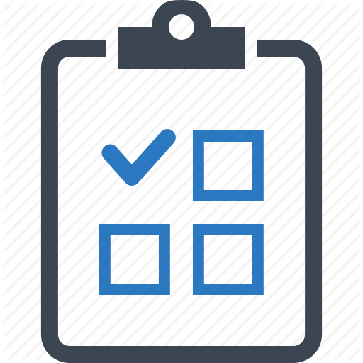 Appointment Request, Checklist, Tasks Done Icon