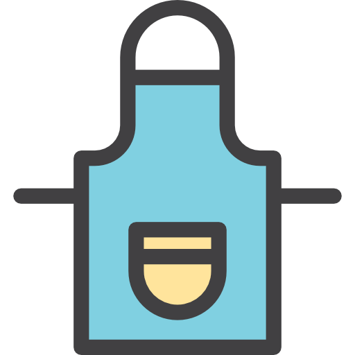 Miscellaneous, Cloth, Kitchen, Protection, Fashion, Apron Icon