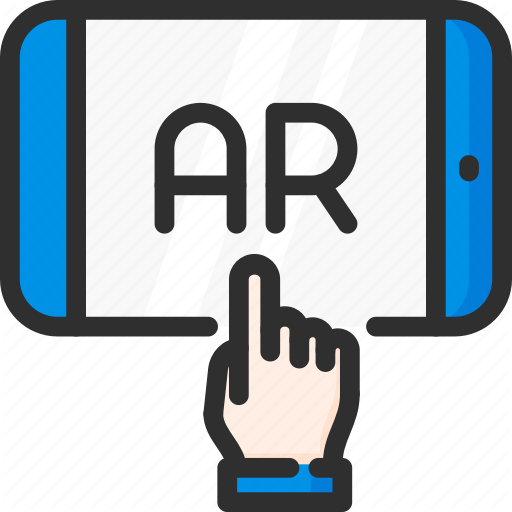 Ar, Augmented, Hand, Mobile, Phone, Reality, Virtual Icon