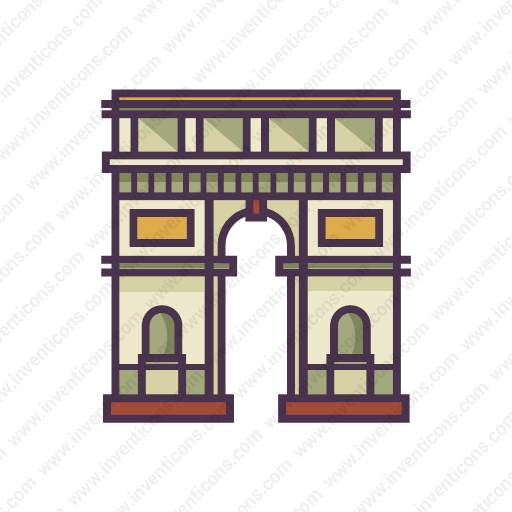 Download Arc,de,triomphe Icon Inventicons
