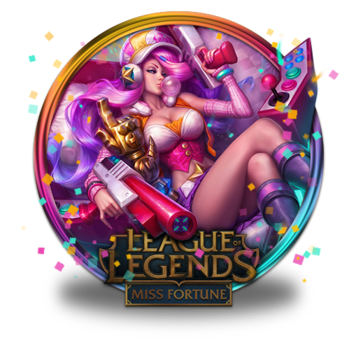 Miss Fortune Arcade Icon League Of Legends Gold Border Iconset