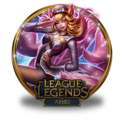 Ahri, Popstar Icon Free Of League Of Legends Gold Border Icons