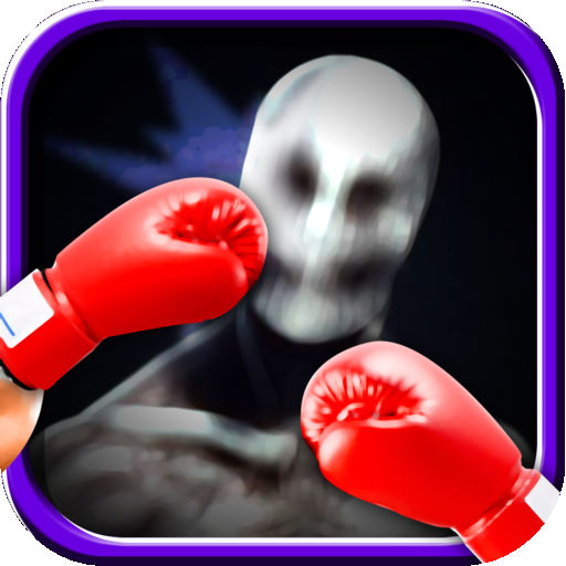 Slenderman Face Punch Free Arcade Classic