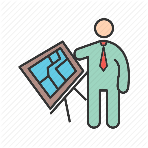 Architect, Architecture, Designer, Plan, Professional, Working Icon