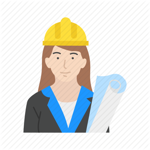 Architect, Female, Female Architect, Profession Icon