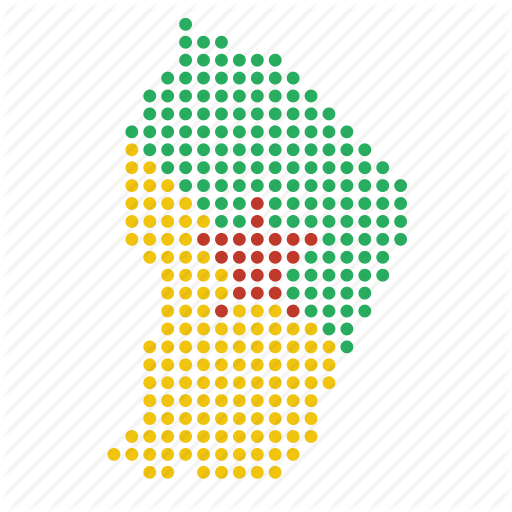 Country, French, Guiana, Guianese, Map Icon