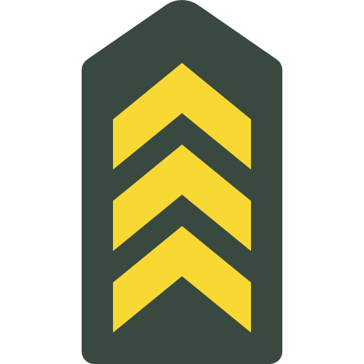 Miscellaneous, Chevron, Military, Army Icon