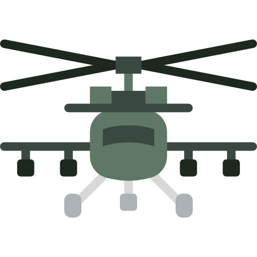 Helicopter Icon Army Badges Smashicons