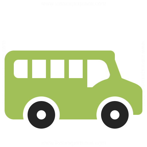 Schoolbus Icon Iconexperience