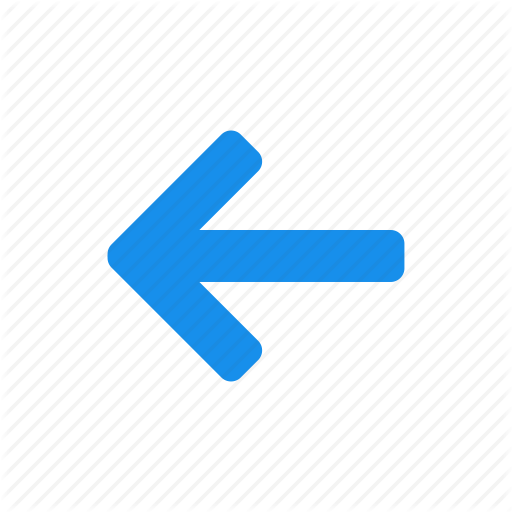 Arrow, Back, Blue, Left, Previous, West Icon