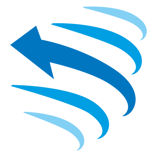 Blue Curved Arrow Transparent Png Clipart Free Download