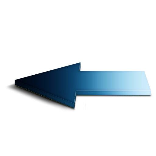 Blue Left Arrow Icon Download Free Icons