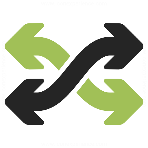Arrow Mix Icon Iconexperience