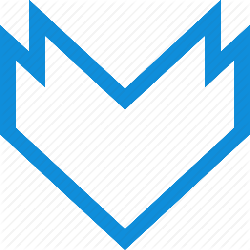 Arrow, Down, Pointing Icon