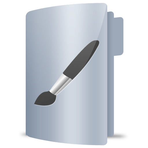 Art, Brush, Folder Icon