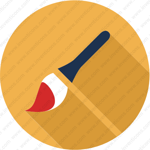 Download Brush,art,drawing,graphic,paint,painting Icon Inventicons