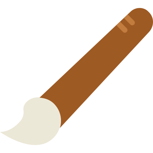 Paint Brush Art Png Icon