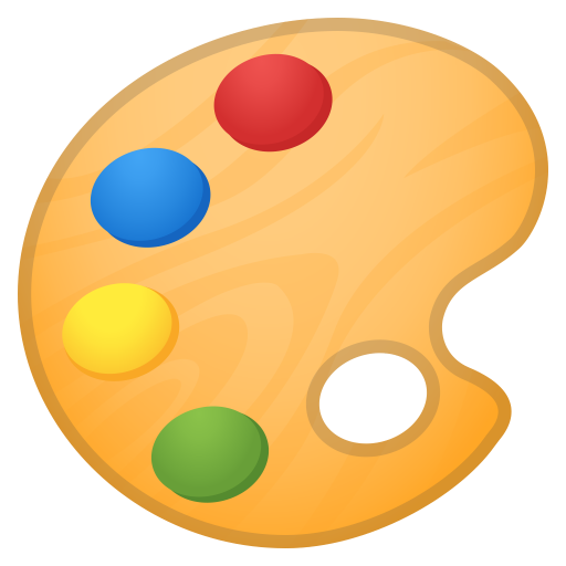 Artist Palette Icon Noto Emoji Activities Iconset Google