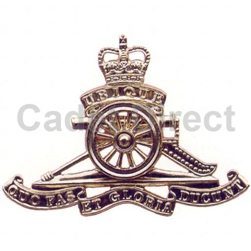 Royal Artillery Or Cappeak Badge Ebay