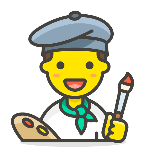 Man, Artist Icon Free Of Free Vector Emoji