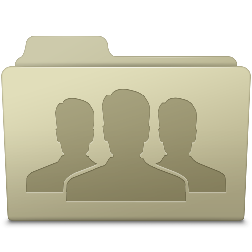 Group Folder Ash Icon Smooth Leopard Iconset Mcdo Design