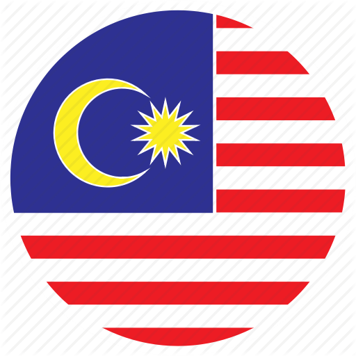Asia, Country, Flag, Malaysia, Nation, Round Icon