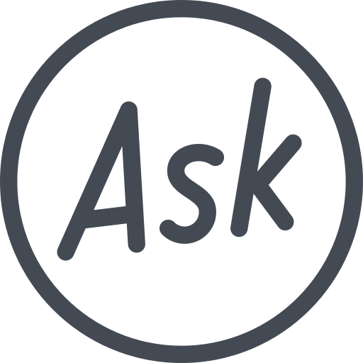 Circle, Social, Ask Icon Free Of Social Media Set