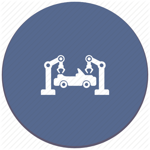 Assembly, Car, Robot, Toy, Vehicle Icon