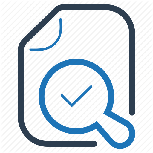 Assessment, Proofreading, Report, Search Icon