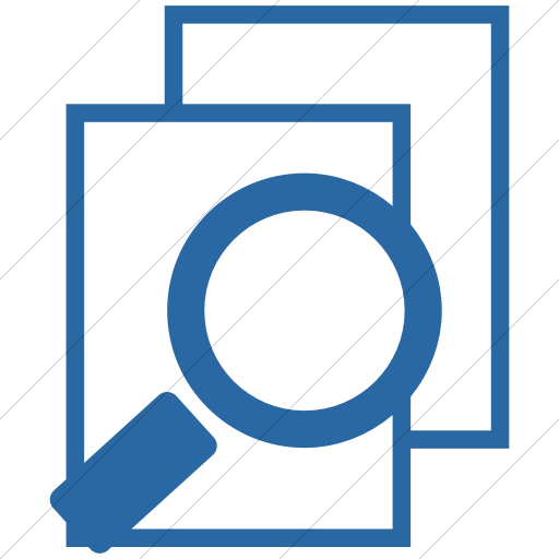 Simple Blue Ocha Humanitarians Activity Assessment Icon