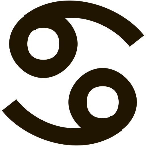 Cancer, Zodiac, Astro, Signs, Astrology, Horoscope Icon