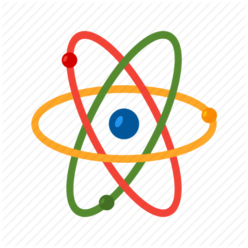 Atom, Atomic Model, Molecule, Nuclear, Particle, Physics, Science Icon