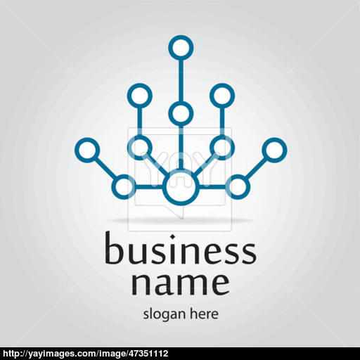 Icon Atom Electrical Circuit Vector