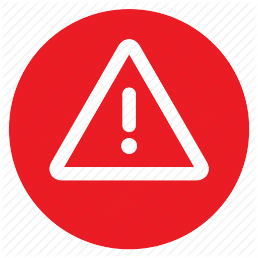 Attention, Circle, Circular, Danger, Exclamation Mark, Round, Web Icon