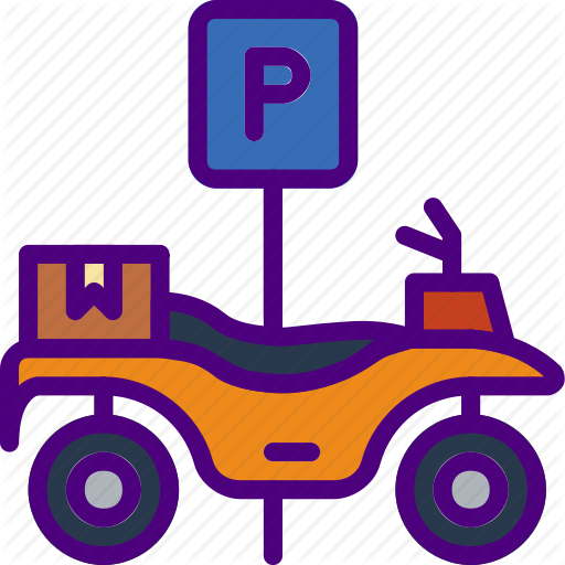 Atv, Car, Distance, Parked, Travel, Vehicle Icon