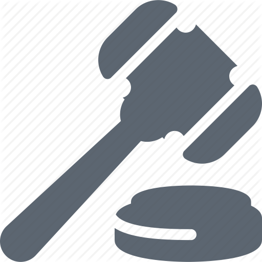 Auction, Bid, Hammer, Judge, Law, Sell, Sold Icon